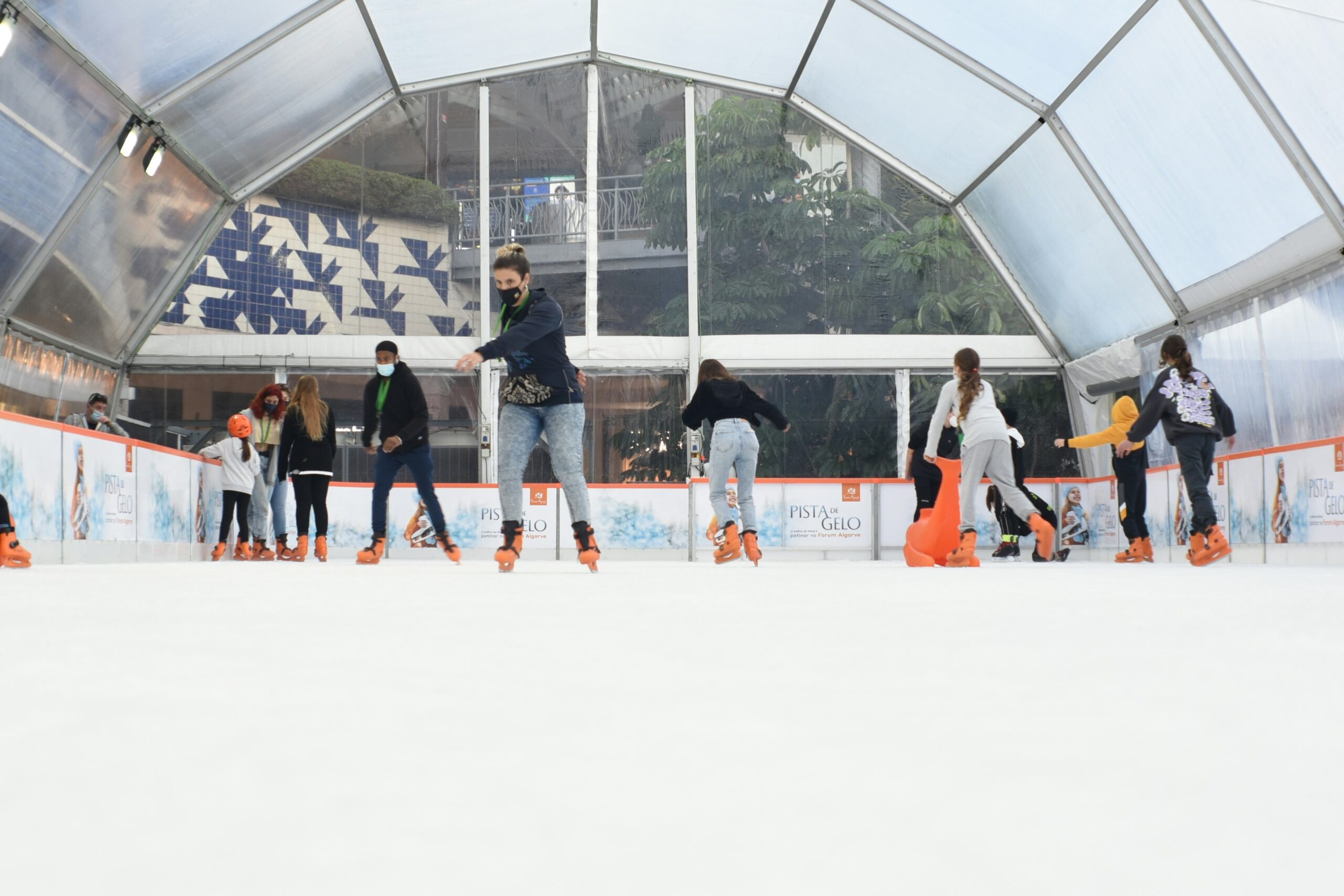 patinage sur glace loisir indoor hiver